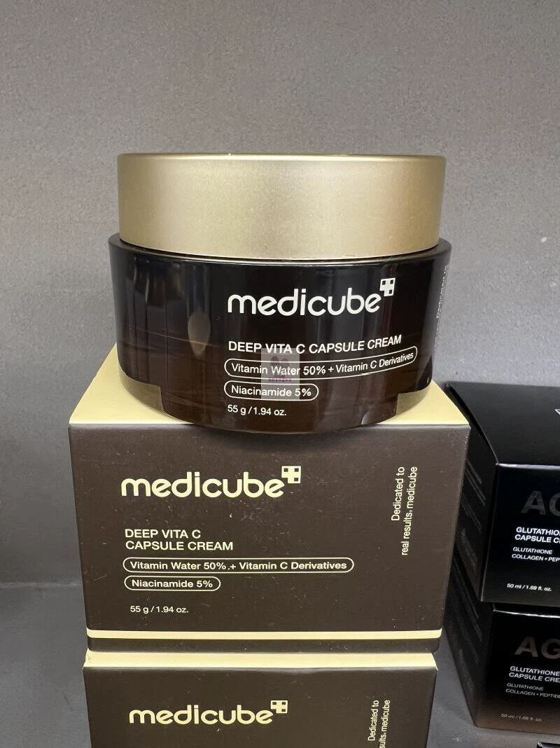 كريم Medicube Deep Vita C بالكبسولات